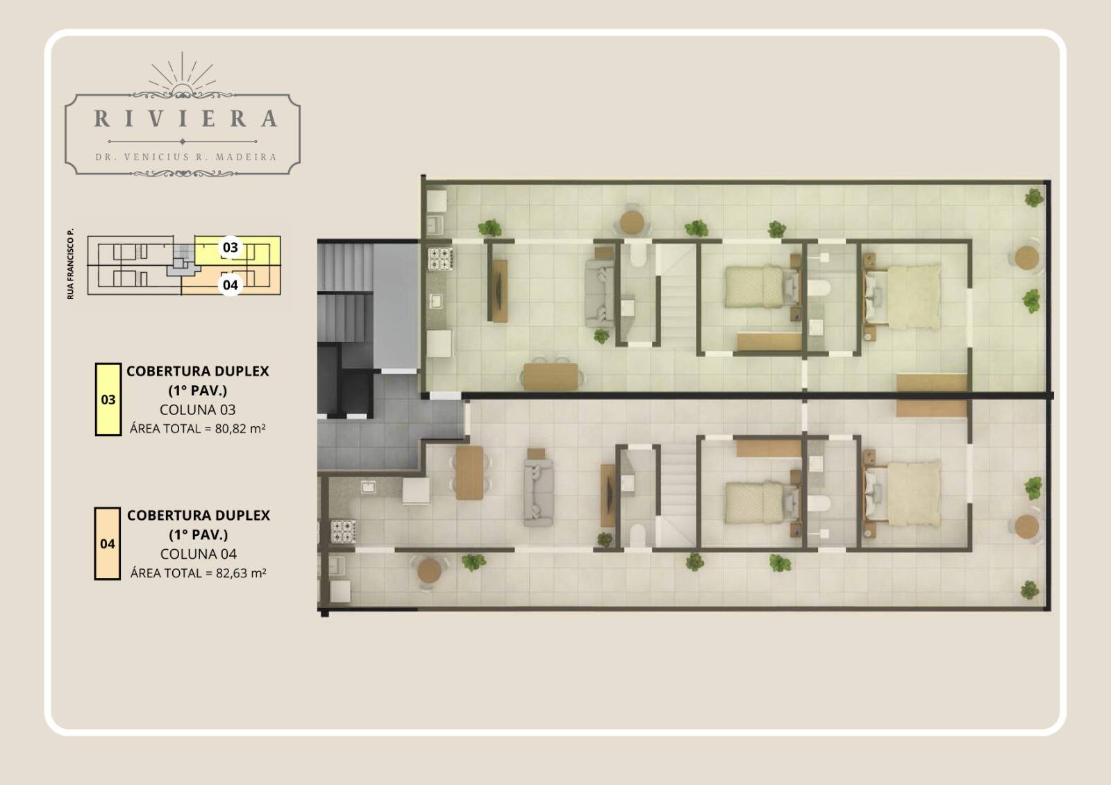 Cobertura, 3 quartos, 80 m² - Foto 15