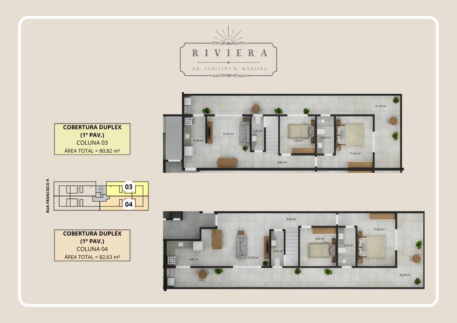Cobertura, 3 quartos, 80 m² - Foto 16