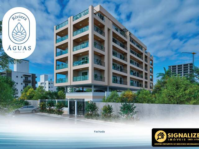 #3583 - Apartamento para Lançamento em Cabo Frio - RJ - 1