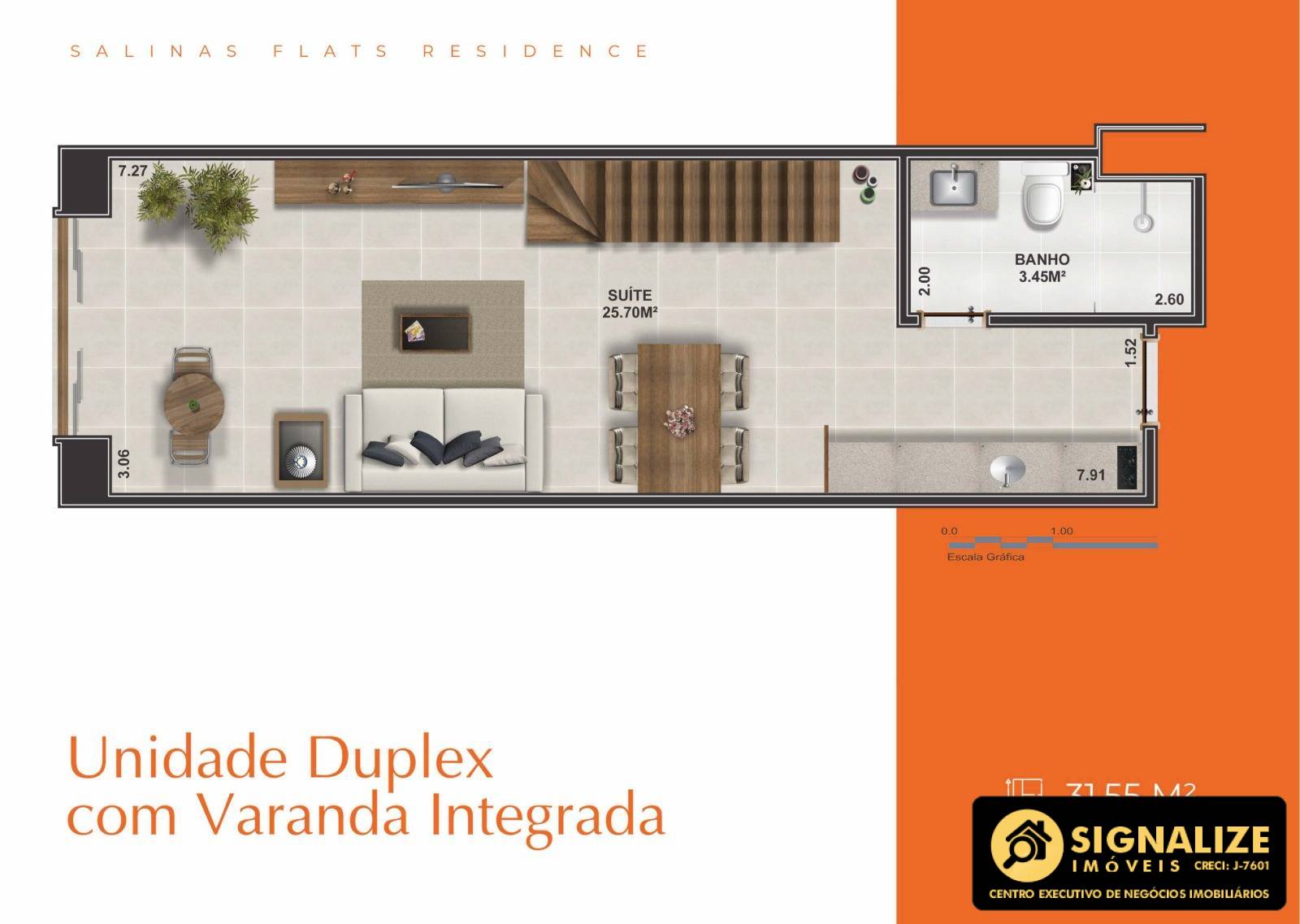 Flat/Apart Hotel, 2 quartos, 31 m² - Foto 19