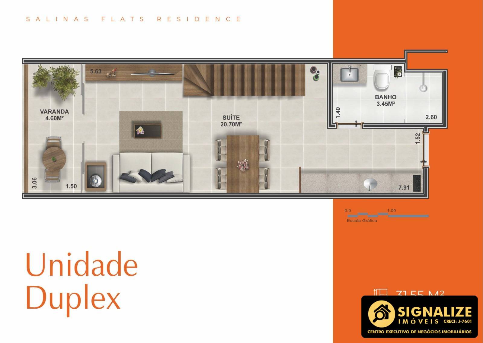 Flat/Apart Hotel, 2 quartos, 31 m² - Foto 17